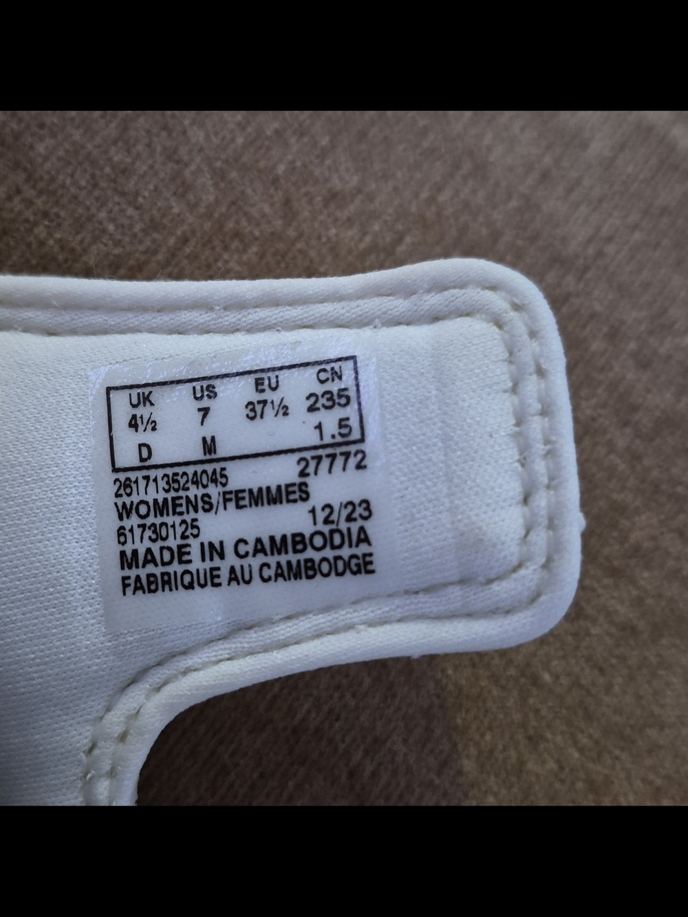 Clarks White Dual-Strap Cloudsteppers Slide Sandals - Picture 3 of 7